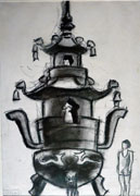 Chinese sketches 1988 by Ulf Ludzuweit