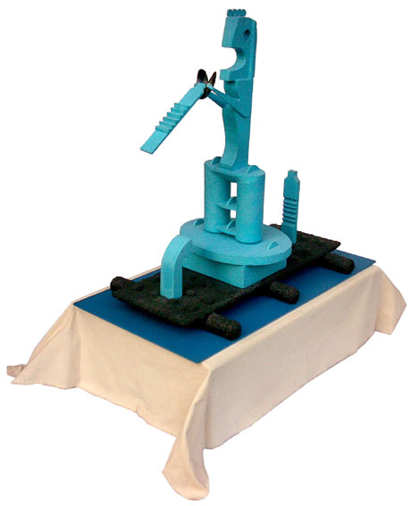 "The dreams ot the dead II", height 88,5 cm