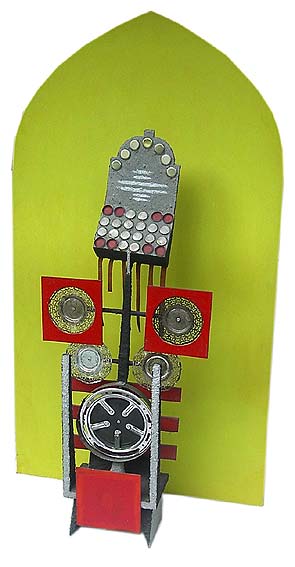 "The priest", height 110 cm